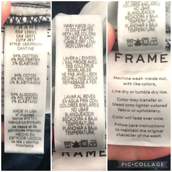 \Frame\• Le Skinny de Jeanne Crop in Cantine - Picture 16 of 16